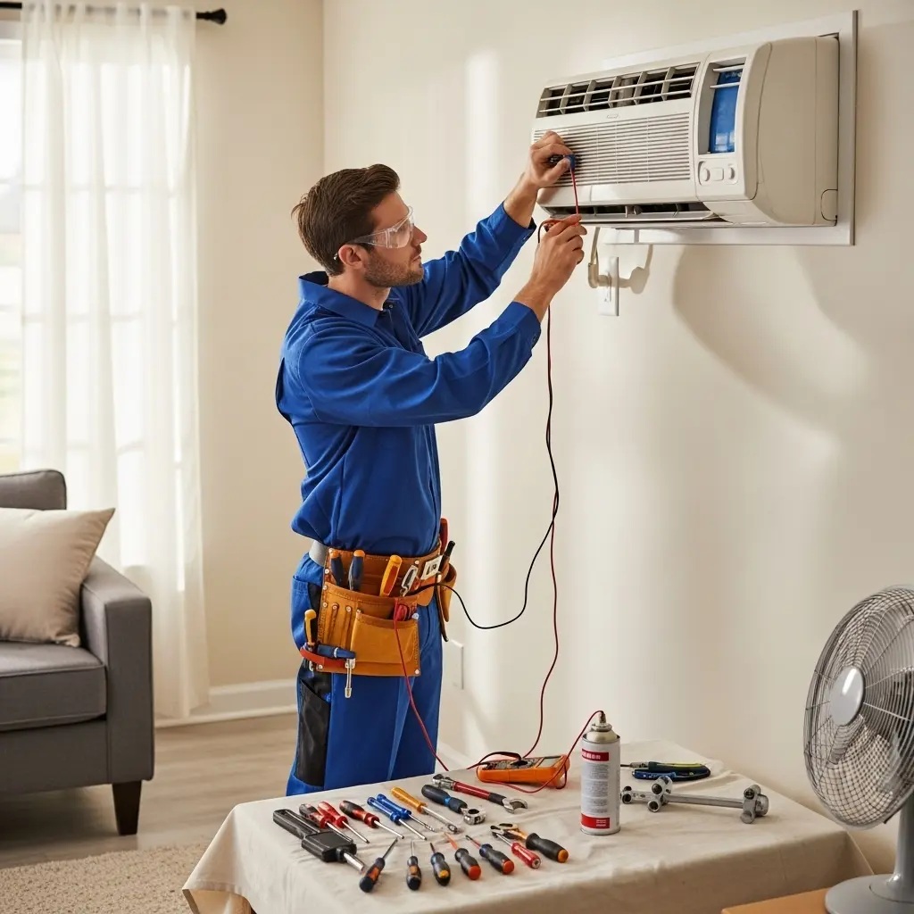 Manisa Sigma Sigma klima gaz dolumu ve bakım – Enerji verimliliği artırıldı. - Teknik servis örneği